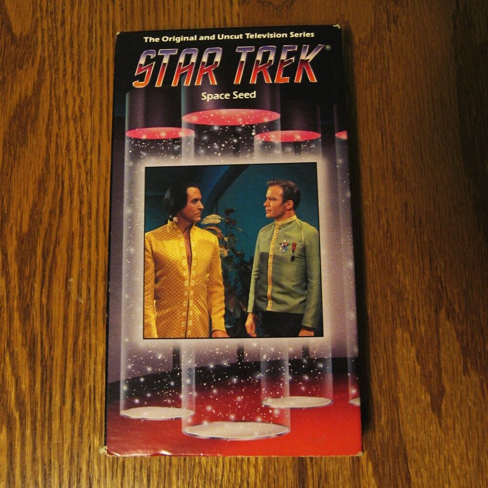 STAR TREK episode 24 Space Seed VHS 1989 Paramount Video